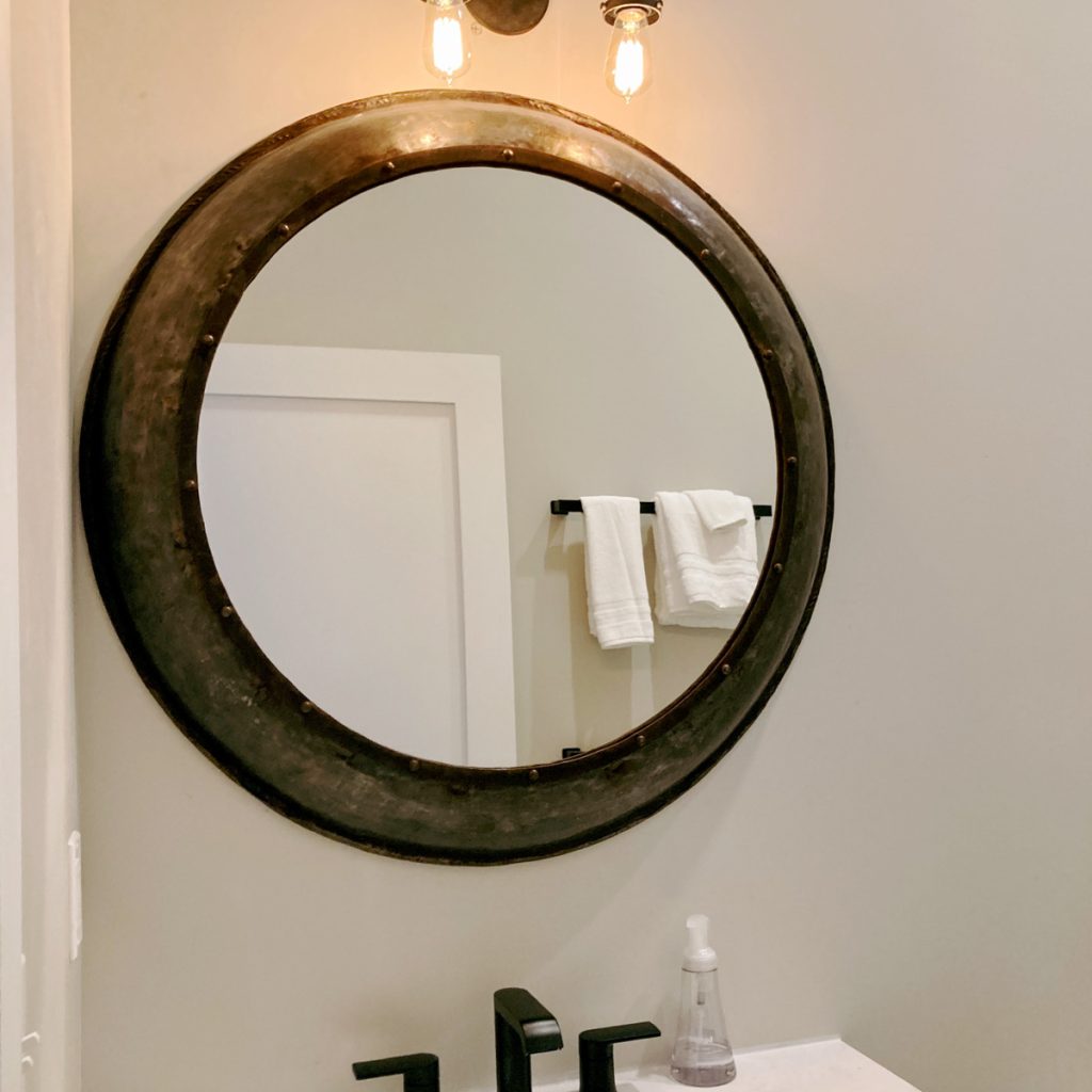 Firehouse Apt A Bathroom Mirror